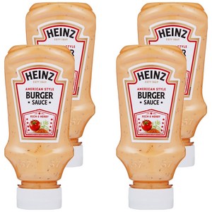 하인즈 버거소스, 230g, 4개