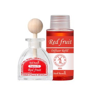 허브타임 차량용 디퓨저 50ml, 레드프룻, 1개
