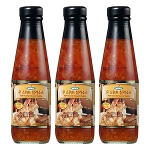 MORN 스위트 칠리소스, 240ml, 3개