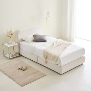 동서가구 스윗 아쿠아패브릭 호텔 침대 프레임 + 소티 9존 독립 매트리스 세트 방문설치