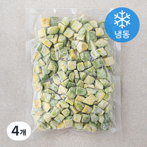 아보카도 (냉동), 500g, 4개