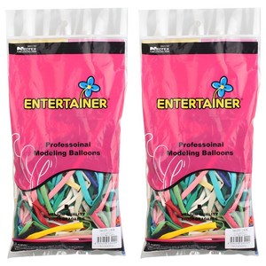 네오텍스 260N 요술풍선 100p, 스탠다드혼합, 2개