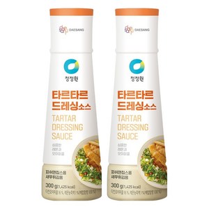청정원 타르타르 드레싱 소스, 300g, 2개