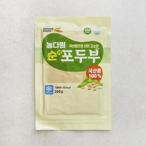 농다원 국산 포두부, 260g, 1개