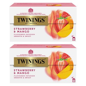 트와이닝 스트로베리 앤 망고 티백