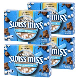 스위스미스 마시멜로 핫코코아 믹스, 28g, 10개입, 4박스