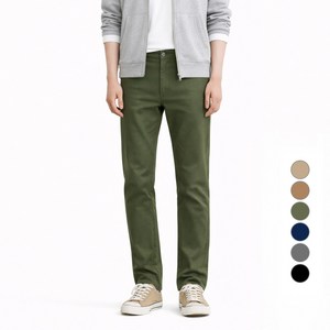 가이스토리 남성용 스판 빅사이즈 와이즈 면바지