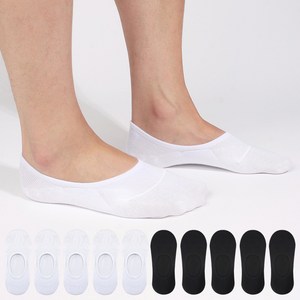 두발로 남성용 안벗겨짐 자물쇠 페이크 삭스 10켤레