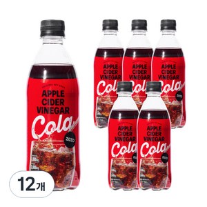 클룹 애사비소다 제로 콜라, 500ml, 12개