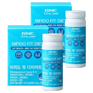 GNCTOTALLEAN 비피도 핏 다이어트 유산균, 30정, 2개