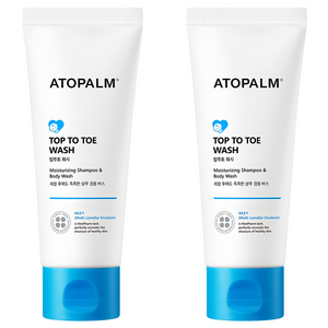 아토팜 탑투토 올인원워시, 100ml, 2개