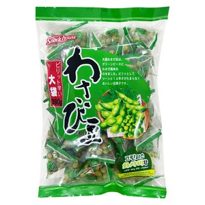 스낵하우스 그린피스 와사비 스낵, 380g, 1개