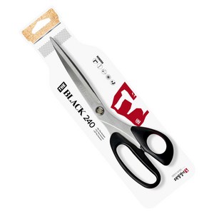 대장장이 더 블랙 240 주방가위, 240mm, 블랙, 1개