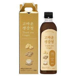 유기농마루 고마운 생강청, 600g, 1개입, 1개
