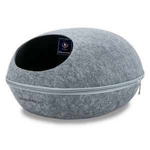 딩동펫 고양이 공룡알 숨숨 하우스, 그레이, 대형(넓이 45cm..., 1개