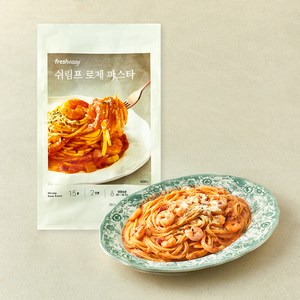 프레시지 쉬림프 로제 파스타, 562g, 1개