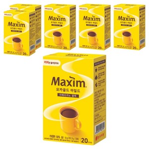 맥심 모카골드 마일드 아메리카노 블랙