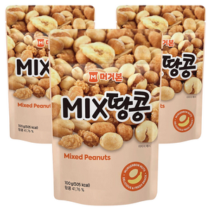 머거본 믹스땅콩, 100g, 3개