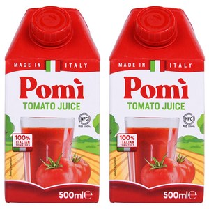 포미 착즙 토마토 주스, 500ml, 2개