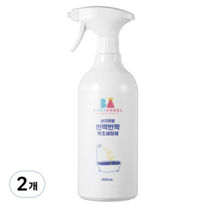 비지엔젤 대용량 반짝반짝 욕조 세정제, 800ml, 2개