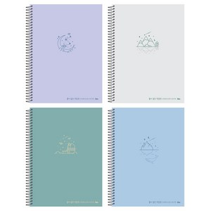 아이비스 두꺼운 연습장, 랜덤발송, 4개