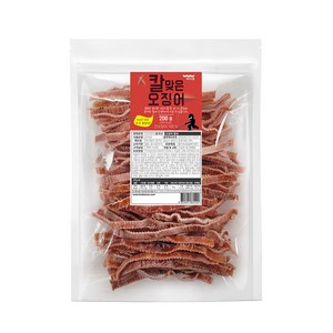 바다원 칼맞은 오징어, 200g, 1개