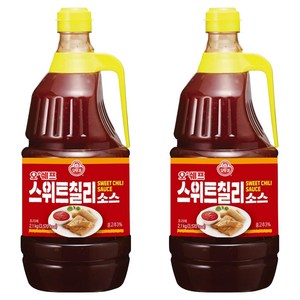 오뚜기 오쉐프 스위트 칠리소스, 2.1kg, 2개