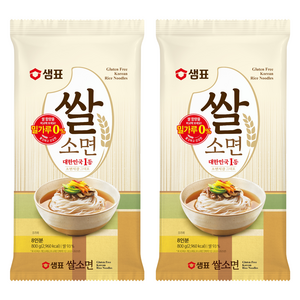 샘표 쌀 소면, 800g, 2개