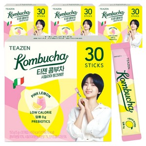 티젠 콤부차 시칠리아 핑크레몬, 5g, 30개입, 4개