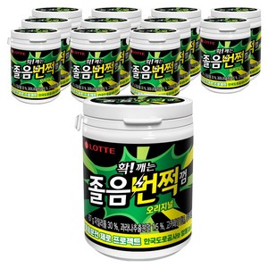 롯데웰푸드 졸음번쩍껌 오리지널, 87g, 12개