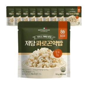 뉴프라이스 마더그레인 저당 파로곤약밥, 110g, 10개