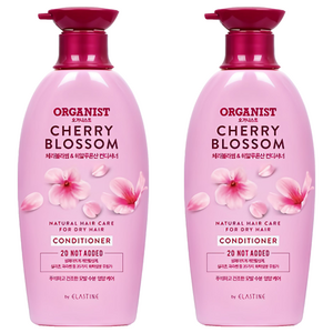 오가니스트 수분 영양 컨디셔너 체리블라썸, 500ml, 2개