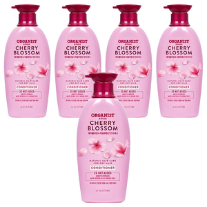 오가니스트 수분 영양 컨디셔너 체리블라썸, 500ml, 5개