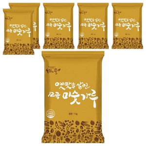 농부의뜰 12곡 미숫가루, 1kg, 6개