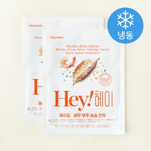 헤이밀 새우 부추 송송 만두 (냉동), 350g, 2개