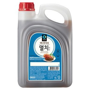 청정원 대나무숙성 멸치액젓, 3kg, 1개