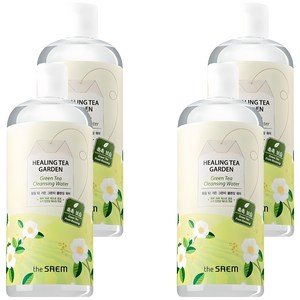 더샘 힐링 티 가든 그린티 클렌징 워터, 500ml, 4개