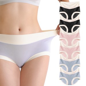 어나더디 고탄력 마카롱 스판 노라인 여성용 팬티 6종 세트