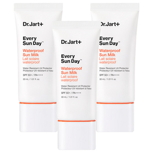 닥터자르트 에브리 선 데이 워터프루프 선 밀크 SPF50+ PA++++, 30ml, 3개