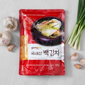 곰곰 백김치, 500g, 1개