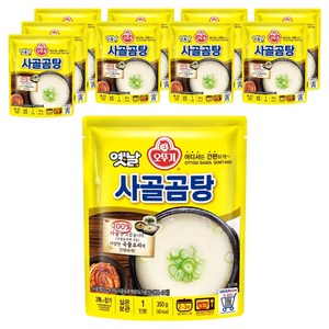 오뚜기옛날 사골곰탕 국물, 350g, 10개
