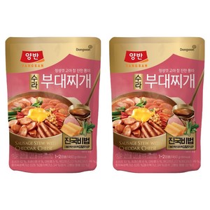 양반 수라 부대찌개, 460g, 2개