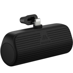 밸류엠 일체형 미니 도킹형 무선 보조배터리 8핀