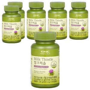 GNCHERBALPLUS 밀크씨슬, 60정, 6개