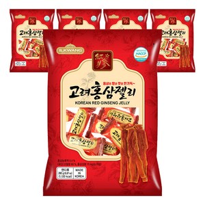일광제과 고려홍삼젤리, 280g, 5개