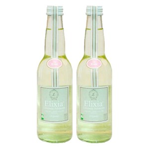 엘릭시아 유기농 로즈 탄산음료, 330ml, 2개