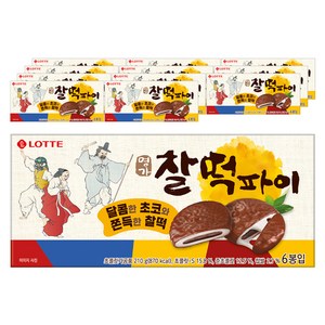 롯데웰푸드 명가 찰떡파이, 210g, 12개