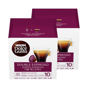 돌체구스토 더블 에스프레소 캡슐커피
