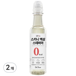 닥터트루 설탕 0g 스키니 액상 스테비아, 375g, 2개