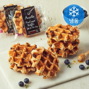 Avieta 벨지안 펄슈가 초코칩 와플 (냉동)